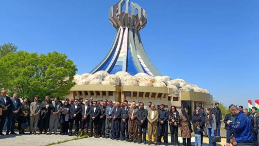 وێڕای مەترسییەكانی جەنگ , یادی ٣٨ ساڵەی تاوانی ئەنفال  بەرز راگیرا 